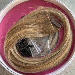 Luxy Hair Clip-In Extensions/ 16" Seamless Blonde Balayage Clip-Ins-NEVER USED!